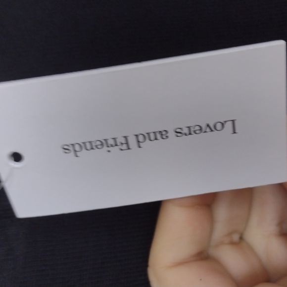 Lovers and Friends Chantelle Midi Dress in Black - Picture 6 of 6